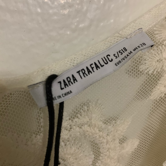 NWT ZARA Embroidered Romper - Picture 3 of 6